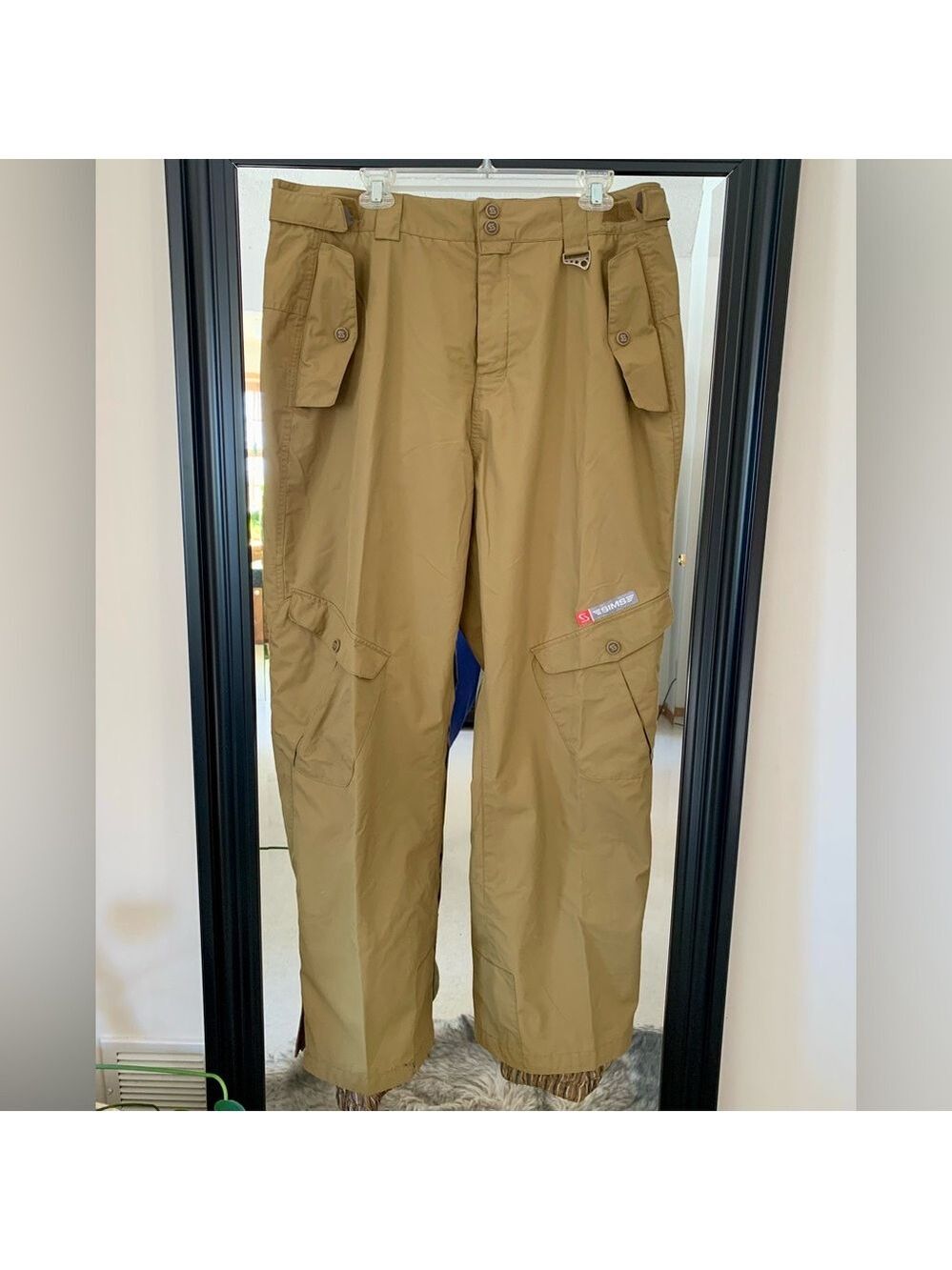SIMS Tan Lined Fishing Pants